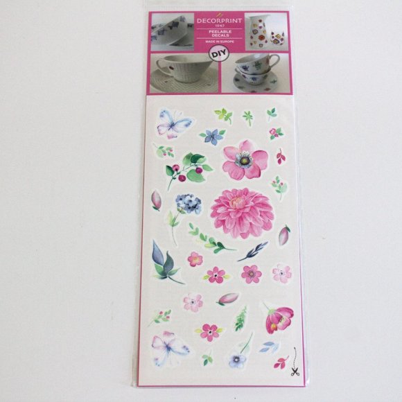 Decorprint Peelable Water Slide Craft Decals Lot DIY - Picture 9 of 12